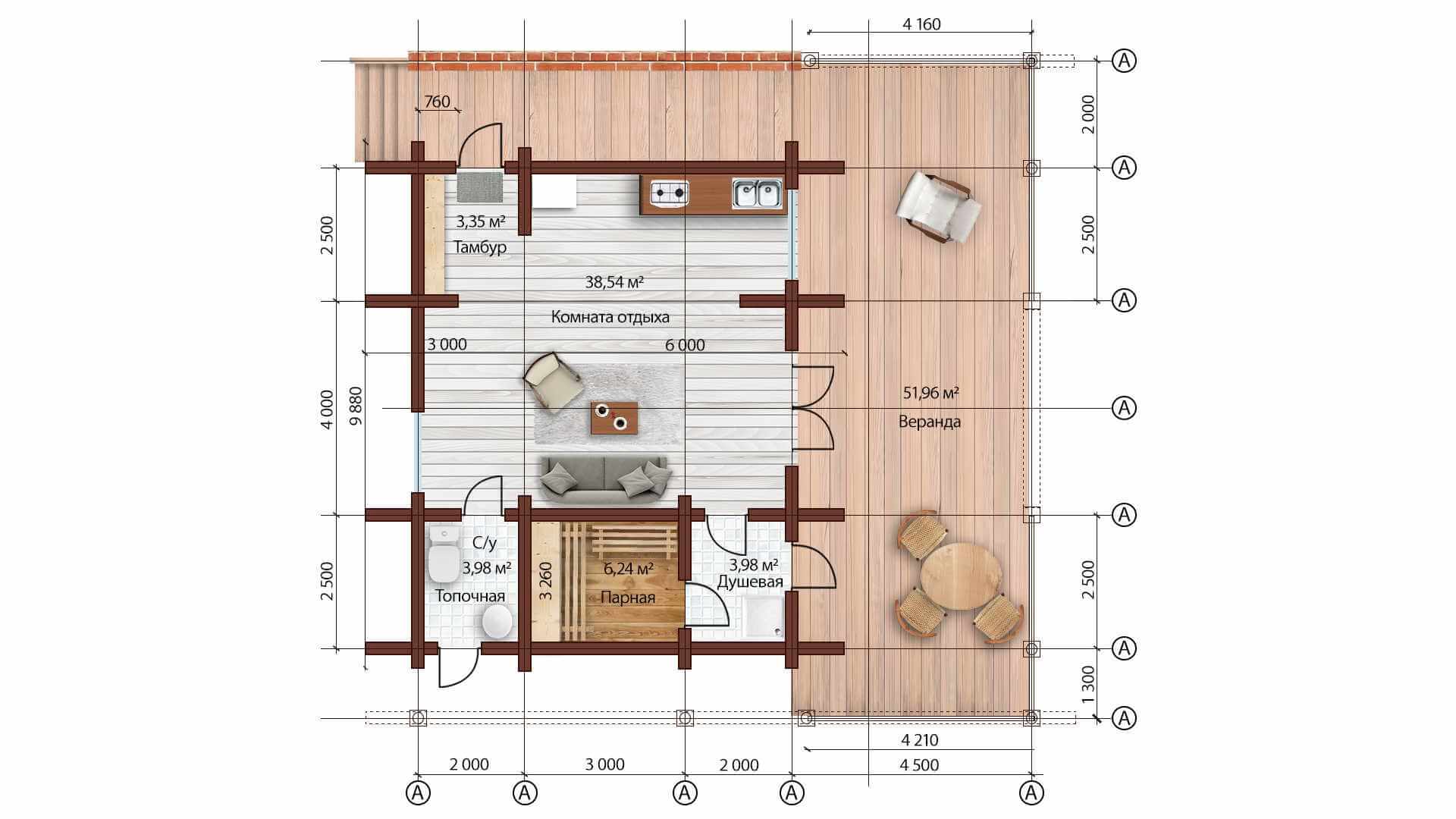 Тимашевске металлоконструкции баня