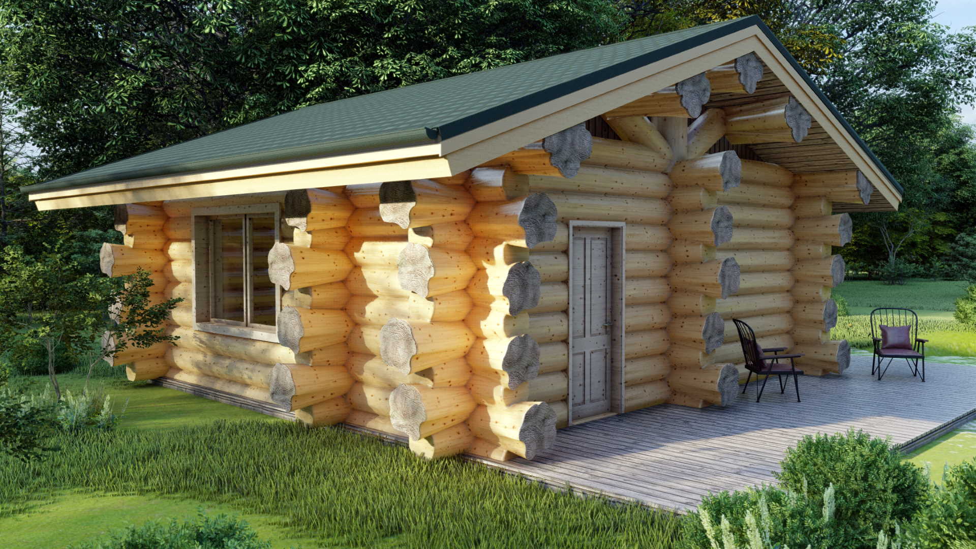 Готовый дом в Динской баня